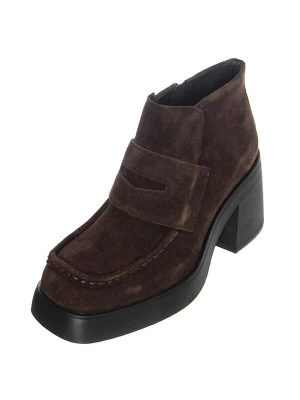 Foto van product Vagabond Laarzen 'Womens Brooke Cow Suede Espresso Ankle Boots' bruin