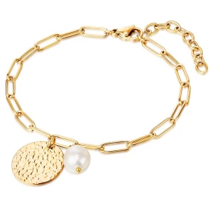 Foto van product Valero Pearls Armband goud / parelwit