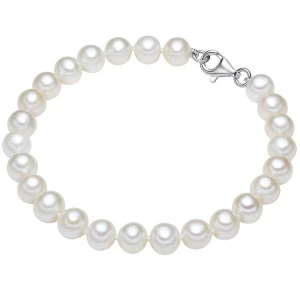 Foto van product Valero Pearls Armband zilver / parelwit