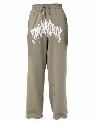 Foto van product VAMOS CLO Broek olijfgroen / wit