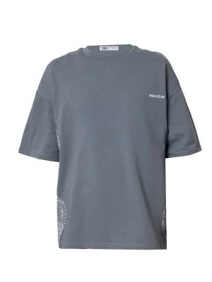 Foto van product VAMOS CLO Shirt grijs / wit