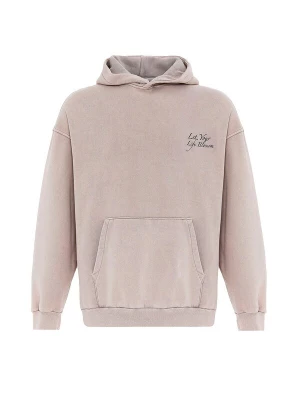 Foto van product VAMOS CLO Sweatshirt greige / donkergrijs / wit