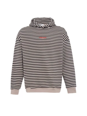 Foto van product VAMOS CLO Sweatshirt lichtbruin / rood / zwart