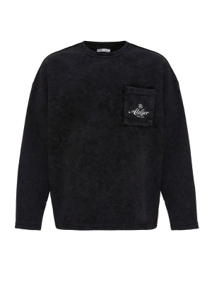 Foto van product VAMOS CLO Sweatshirt zwart / wit