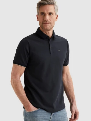 Foto van product VANGUARD Shirt 'Polo shirt in piqué blend' donkerblauw