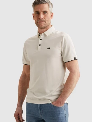 Foto van product VANGUARD Shirt 'Polo shirt in piqué blend' wit