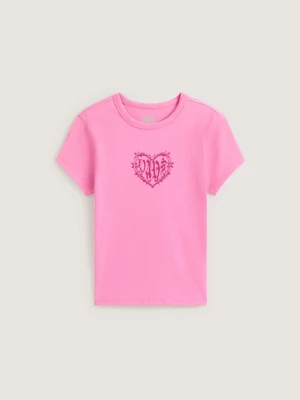 Foto van product Vans - Barbed Heart Tee, Vrouw, Roze