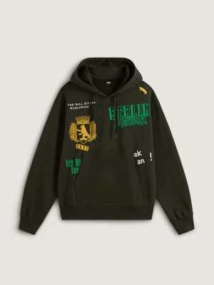 Foto van product Vans - Berlin Essentials Pullover Hoodie, Man, Groen