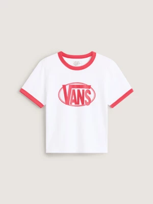 Foto van product Vans - Center Chest Ringer Tee, Vrouw, Wit