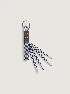 Foto van product Vans - Checkerboard Vans Brede Schoenveters, Man, Zwart, Grootte: XL - (160 cm)