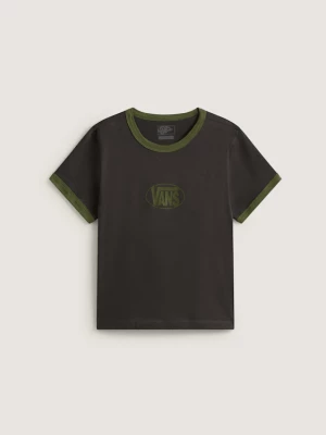 Foto van product Vans - Circle V Ringer Tee, Vrouw, Zwart