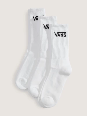 Foto van product Vans - Classic Crew Sokken (3 paar)unisex, Wit, Grootte: L (42.5-47​)
