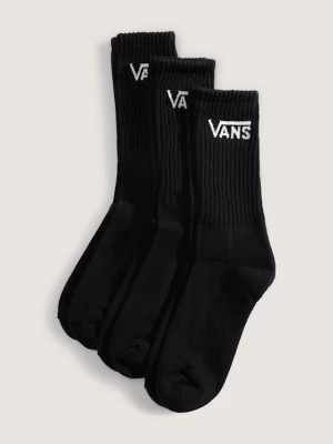 Foto van product Vans - Classic Crew Sokken (3 paar)unisex, Zwart, Grootte: L (42.5-47​)