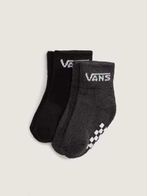 Foto van product Vans - Classic Crew Sokken voor baby's (2 paar)unisex, Zwart, Grootte: 0 - 12 maanden
