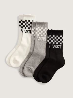 Foto van product Vans - Classic Crew Sokken voor kinderen (3 paar)unisex, Zwart, Grootte: XS (31-34)
