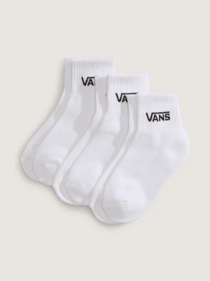 Foto van product Vans - Classic Half Crew Kindersokken (3 paar)unisex, Wit, Grootte: XS (31-34)