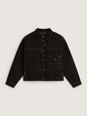 Foto van product Vans - Denim Trucker Jacket Black / Vintage Cocoa, Man, Bruin