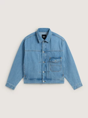 Foto van product Vans - Denim Trucker Jacket LIGHT STONEWASH, Man, Blauw