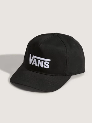 Foto van product Vans - Drop V Logo Snapback Pet voor kinderenunisex, Zwart, Grootte: Een maat