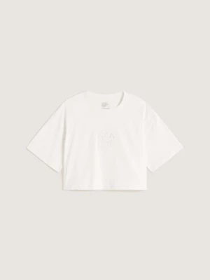 Foto van product Vans - Ellipse Relax Crop Tee, Vrouw, Wit
