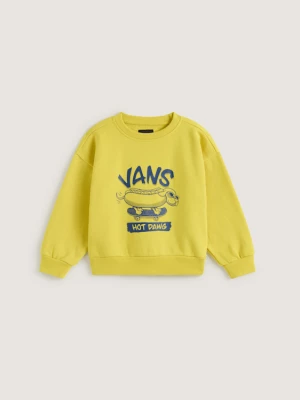 Foto van product Vans - Hot Dawg Crew Sweatshirt voor kinderen (2-8 jaar)unisex, Geel