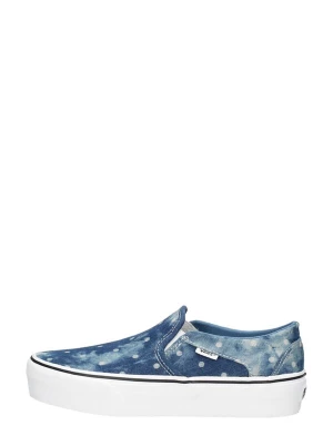 Foto van product VANS Instappers 'Asher Platform' lichtblauw