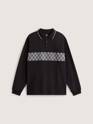 Foto van product Vans - Medford Checkerboard Polo met lange mouwen, Man, Zwart