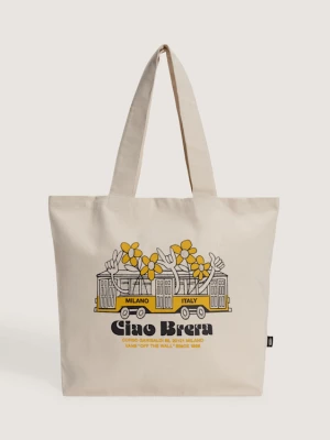 Foto van product Vans - Milano Ciao Brera Draagtas, Man, Beige, Grootte: Een maat