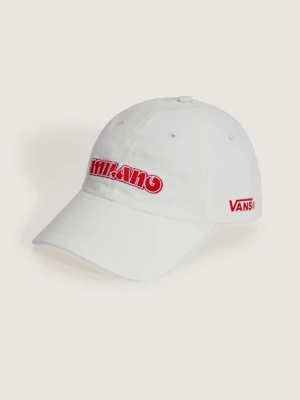 Foto van product Vans - Milano Half Box Curved Bill Jockey Pet, Man, Wit, Grootte: Een maat