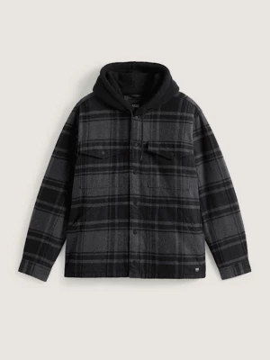 Foto van product Vans - Piedmont Plaid Shacket met capuchon, Man, Zwart