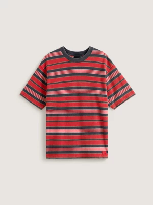 Foto van product Vans - Pique Stripe Knit Tee, Man, Rood