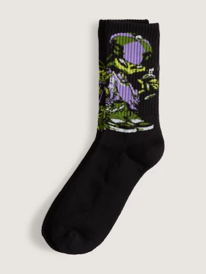 Foto van product Vans - Premium Wreckpack Alien Dog Crew Sokken (1 paar), Man, Zwart, Grootte: M (38.5-42​)