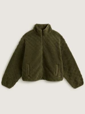 Foto van product Vans - Queens High Pile Jacket Mossy Olive, Vrouw, Groen