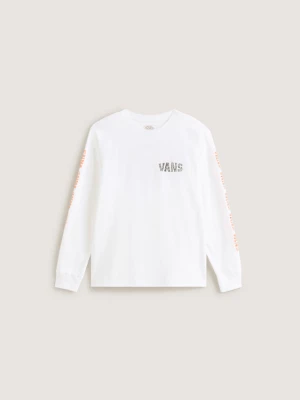 Foto van product Vans - Racing Flames Tee met lange mouwen voor kinderen (8-14 jaar)unisex, Wit