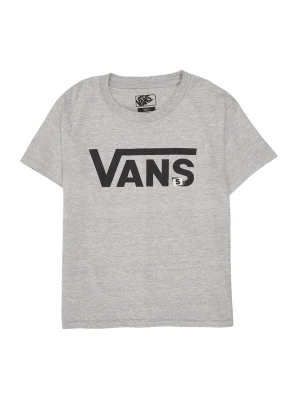 Foto van product VANS Shirt 'CLASSIC' grijs gemêleerd / zwart