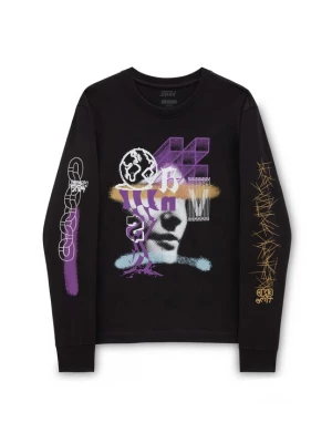 Foto van product VANS Shirt 'Password' geel / lichtgrijs / lila / zwart