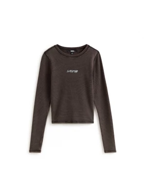 Foto van product VANS Shirt 'Teri' chocoladebruin / zwart / wit
