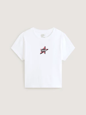 Foto van product Vans - Starmarked Baby Tee, Vrouw, Wit