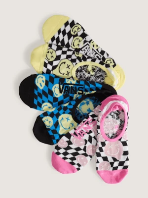Foto van product Vans - Ticker Canoodle Checkerboard Sokken (3 paar), Man, Geel, Grootte: M (38.5-42​)