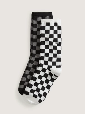 Foto van product Vans - Ticker Crew Sokken (2 paar), Man, Zwart, Grootte: L (42.5-47​)