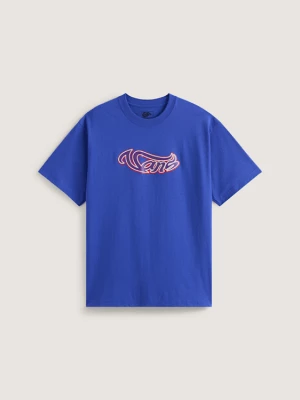 Foto van product Vans - Wavy Script Tee, Man, Blauw