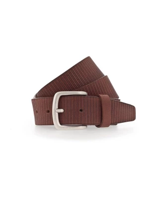 Foto van product VANZETTI Riem cognac / donkerbruin / zilver