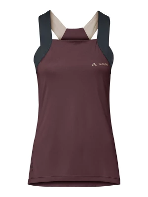 Foto van product VAUDE Sporttop 'Matera' bruin / zwart / wit