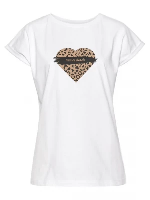 Foto van product VENICE BEACH Shirt donkerbeige / zwart / wit