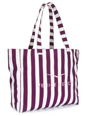 Foto van product VENICE BEACH Shopper rosé / bordeaux / wit