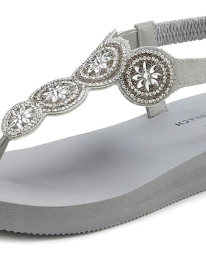 Foto van product VENICE BEACH Teenslipper lichtgrijs / transparant