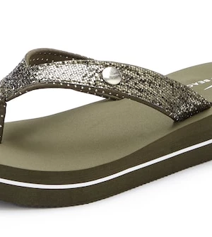 Foto van product VENICE BEACH Teenslipper olijfgroen / wit