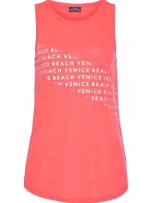 Foto van product VENICE BEACH Top koraal / wit