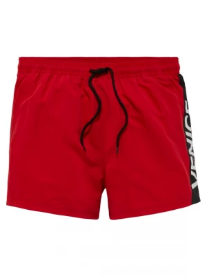 Foto van product VENICE BEACH Zwemshorts rood / zwart / wit