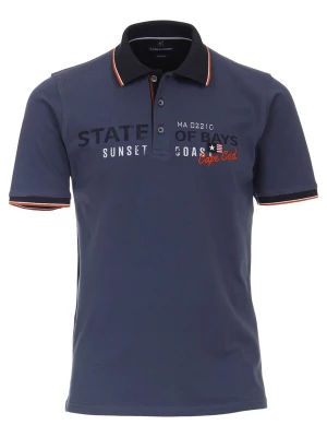 Foto van product VENTI Shirt navy / donkerrood / zwart / wit